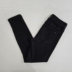 Sam Edelman black the petite kitten jeans women's size 25